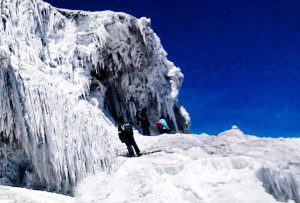 The Rwenzori Mountains is Uganda are Africa's 3rd highest mountain after Mt. Kilimanjaro and Mt. Kenya. The Rwenzoris are home to some of the only tropical glaciers still existing in the world. Kwezi Outdoors has climbing safaris to the Rwenzori Mountains in Uganda