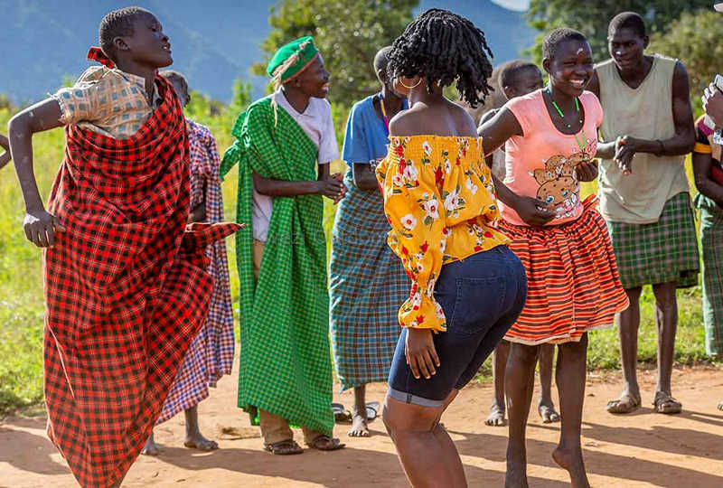Uganda is great for cultural safari experiences from its over 40 unique ethnic groups