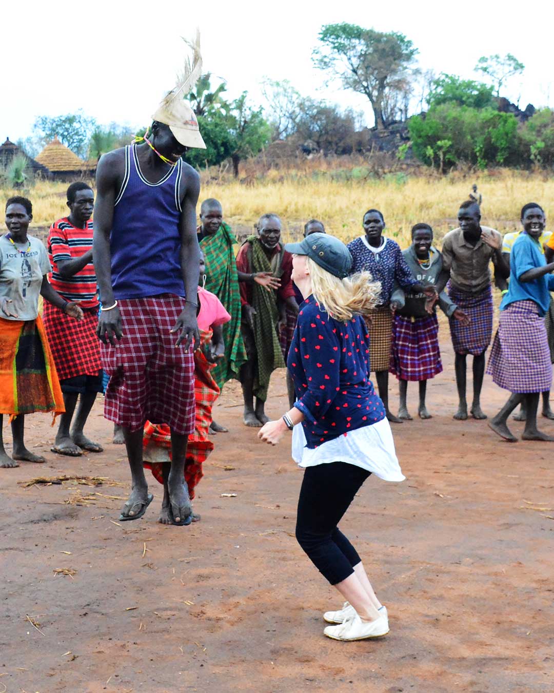 dance with the locals in the manyattas of Karamoja near kidepo valley national park