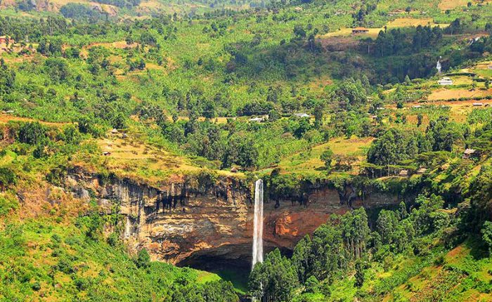 Sipi Falls on the slopes of Mt Elgon in eastern+Uganda+travel_with+Kwez+Outdoors